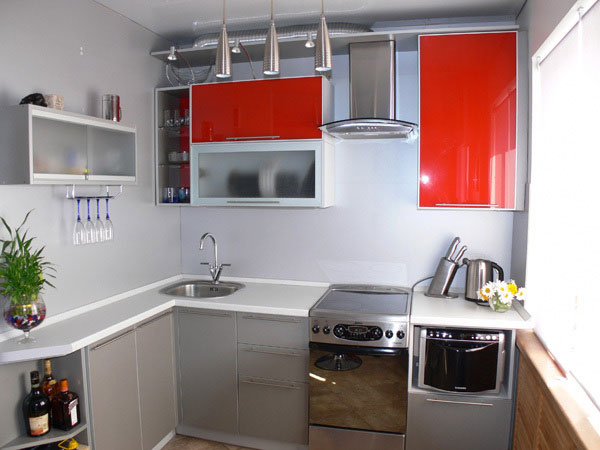 кухни 6 квадратных метров в стиле минимализм